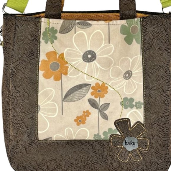 Haiku Handbags - Haiku by Sharon Elsenhauer Large Vegan Tote/Crossbody 13" x 13" x 4.5"